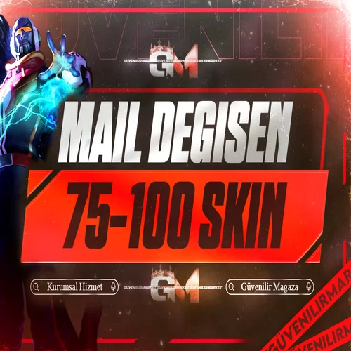 League of Legends 75-100 Skin Yabancı Mail Değişen